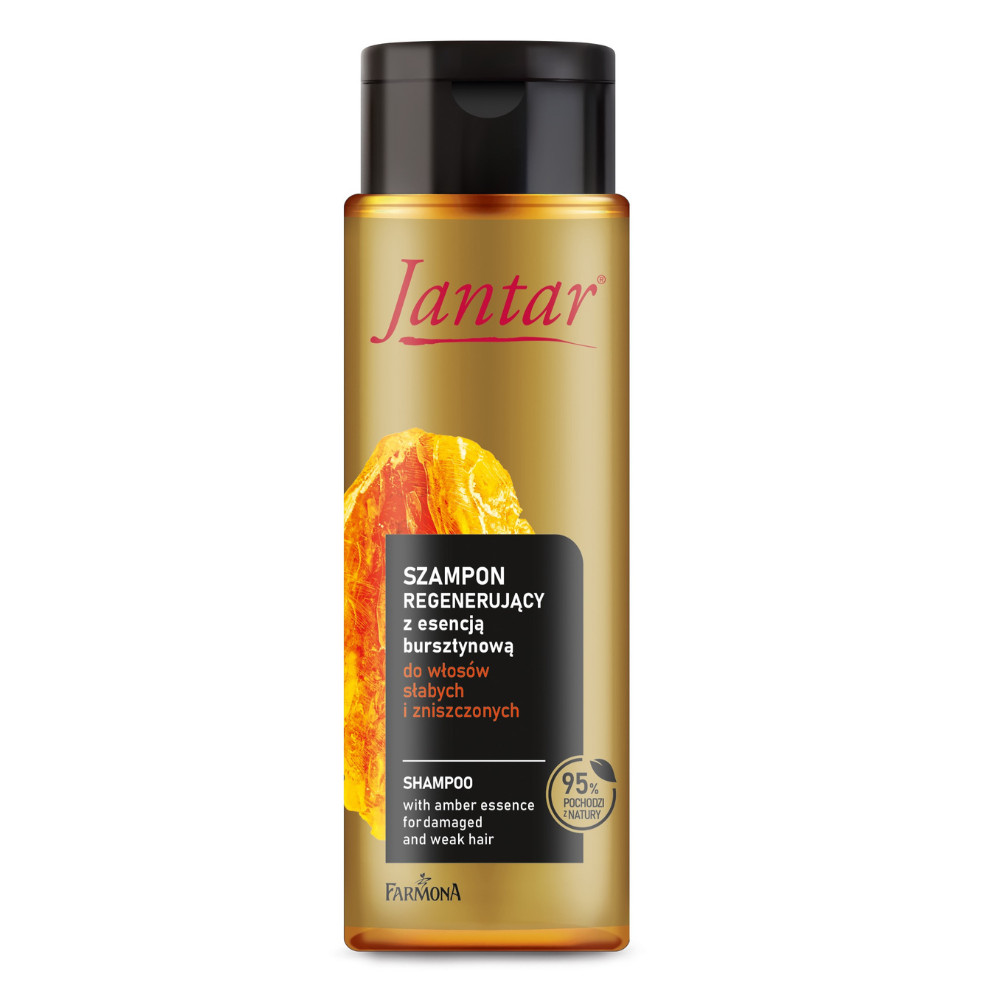 Farmona Jantar Regenerating Shampoo with Amber Essence Weak Damaged Hair 300ml