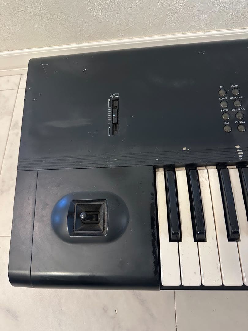 KORG M1 Music Workstation Synthesizer Power supply confirmed AS-IS
