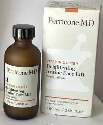 Perricone MD Vitamin C Brightening Amine Lift serum 2 oz anti-aging
