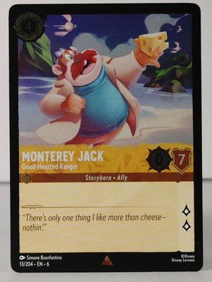 Monterey Jack - Good Hearted Ranger - FOIL - Azurite Sea #13 - LORCANA -NM
