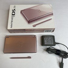 Nintendo DS Lite Console - Coral Pink In Box Tested  Working US Model