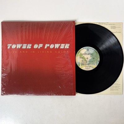 Tower Of Power Live And In Living Color Vinyl LP Warner Bros 1976 BS-2924 Shrink