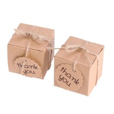 100 Pcs/50 Party Favor Treat Boxes Christmas Dessert Candy Packaging
