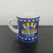 Movie Park Germany Tasse Mug Film Logo Blau Movie World Themepark Freizeitpark