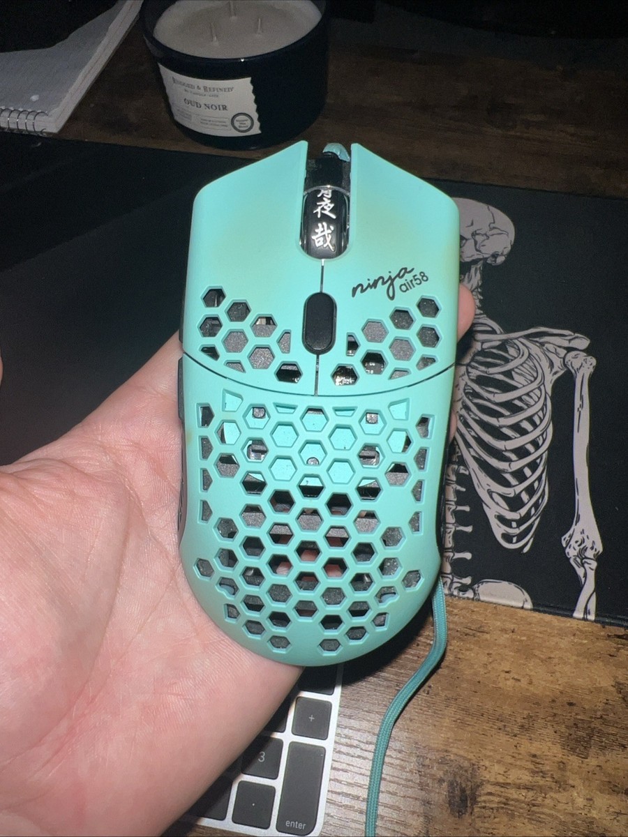 Finalmouse Air58 Ninja Gaming Mouse - Cherry Blossom Blue