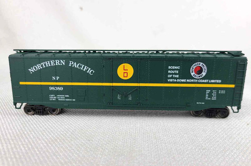 Coche de carga Bev-Bel Northern Pacific NP 98389 50' puerta enchufable HO RTR (C4) | Zustand: Used
