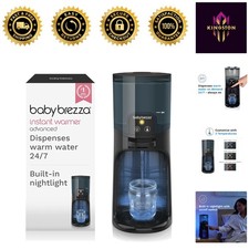 Instant Bottle Warmer: 24/7 Dispenser with LED Nightlight  50oz Capacity