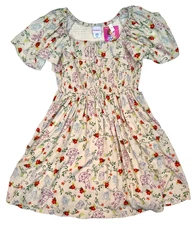 Dora The Explorer  Women's Allover Print Smocked Dress Sizes SM,LG,XL  BOX LUNCH