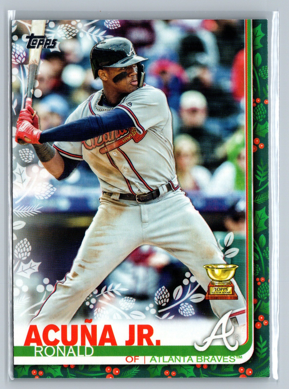 2019 Topps Holiday #HW85 Ronald Acuna Jr.