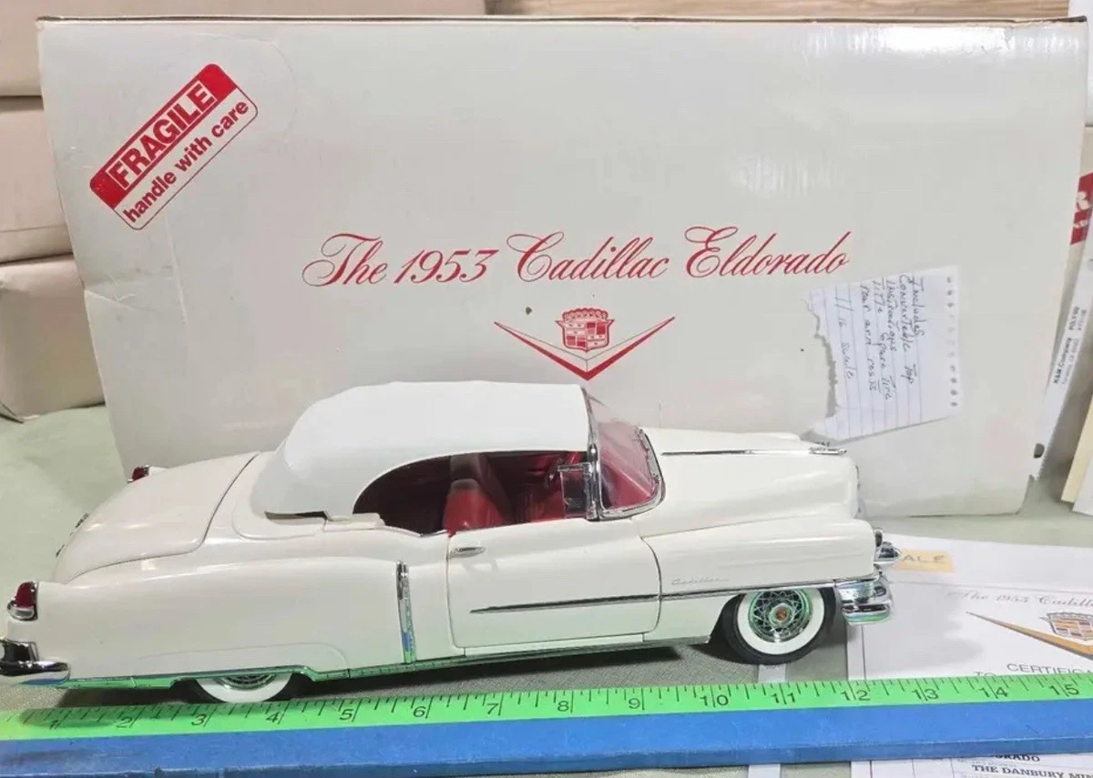 Cadillac ダンバリーミント1953 ミニカー ホワイト Danbury Mint Cadillac Diecast & Toy Vehicles 1:16 for sale | eBay