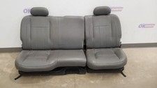 06 Dodge Ram 2500 Quad Cab Rear Seat Assembly Gray Leather