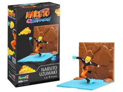 REVELL Modell Naruto Uzumaki Click System zum Einrasten, vorlackiert - 1/16 - R