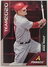 2013 #T5 Mike Trout Panini Pinnacle Team 2020 Angels Baseball