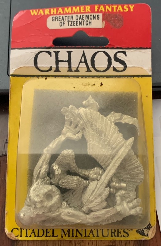 Citadel Warhammer Greater Daemon of Tzeentch in blister