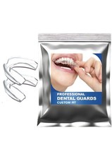 2x Pack GUM Shield Dental Clear Guard Night Teeth Grinding