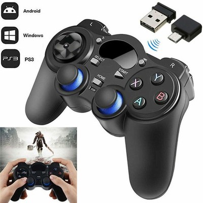 USB Wireless Gaming Controller Gamepad PC/Laptop Computer Windows Android PS3