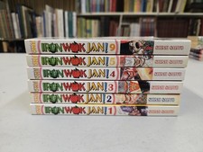 Iron Wok Jan!, (Vols. 1-5 & 9), by Shinji Saijyo, English Manga