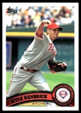 Kyle Kendrick 2011 Topps #341 Phillies MLB READ FREE SHIPPING AutographDen