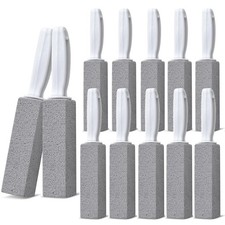 Pumice Stone Toilet Bowl Cleaner, 12 Pack Toilet Pumice Stone with Handle for...