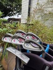 Ping Ladies Golf Clubs , Faith/Rhapsody Series Iron Set+Putter, Highly Forgiving