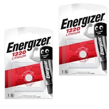 2x Energizer 1220 CR1220 3V Lithium Coin Cell Battery DL1220 Longest Expiry