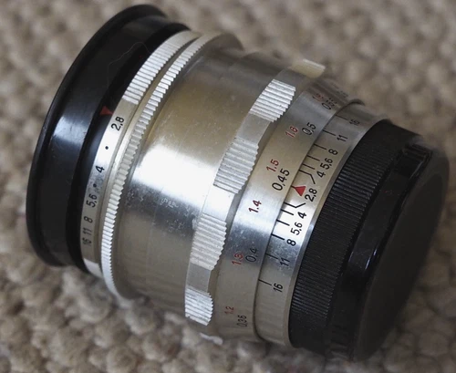 Carl Zeiss Jena Flektogon 2.8 35 mm alu M42