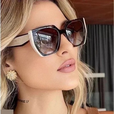 PRADA PR 15WS Women's Sunglasses 01R0A6 Tortoise Caramel Brown - ships now