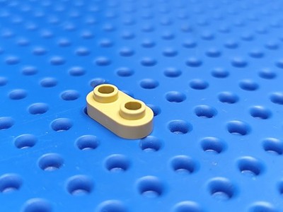 Lego  Rund Platte 1 x 2 Plate Round 1 x2 Open stud 35480 (10 Stück) Beige Tan