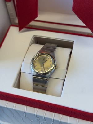 OMEGA Constellation Manhattan Quartz Watch - 13120256058001 | eBay