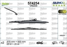 VALEO Wischblatt Scheibenwischer SILENCIO CONVENTIONAL SET 574254 für BMW E46