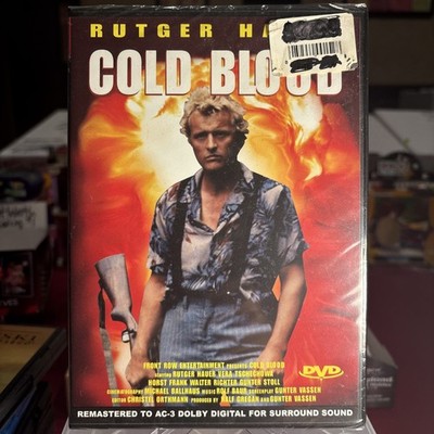 Cold Blood DVD Movie Rutger Hauer 2002 Dolby Special Features Sealed NEW   MINT