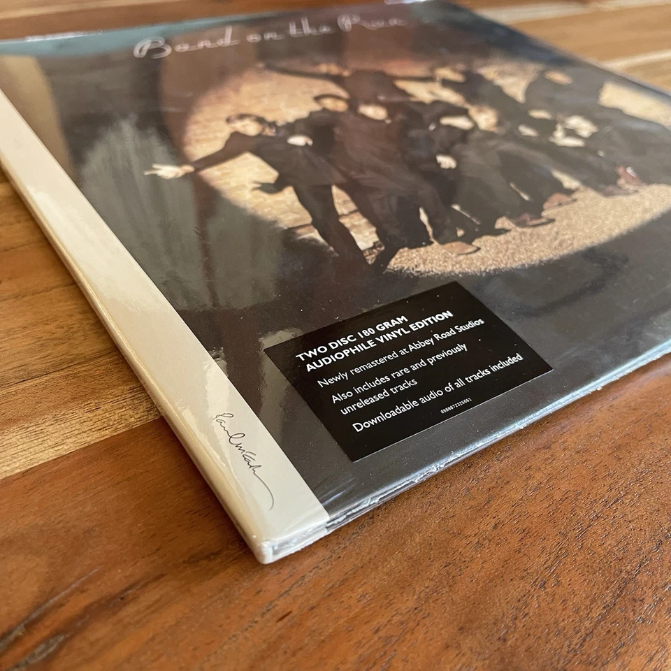 Paul McCartney Band On The Run Archive 2LP 180g Vinyl w/Hype SEALED MINT - Image 2 of 4