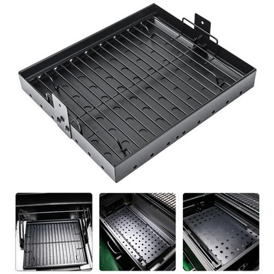 Stretchable Charcoal Tray 15-28 inches for 47183T-21 PS9900, Black High-Tempe...