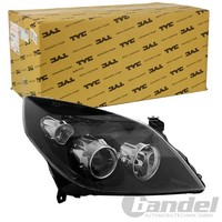 TYC H7/H1 Scheinwerfer Rechts Schwarz Passend FüR Opel Signum Vectra