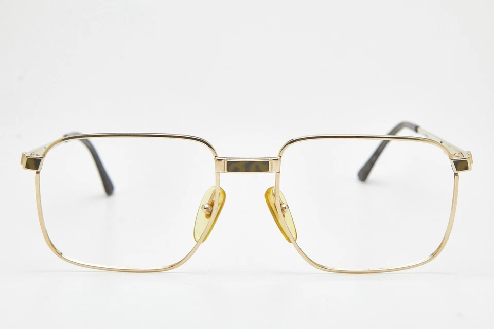 Gafas DUNHILL oro/tortuga aviador caparazón tortuga especificaciones marco vintage años 80 Foto 2 de 4