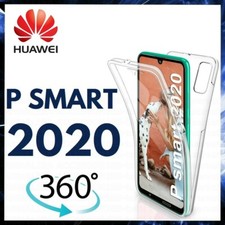 Funda 360 para HUAWEI P SMART 2020 Funda Frontal Retro Transparente Silicona TPU Funda