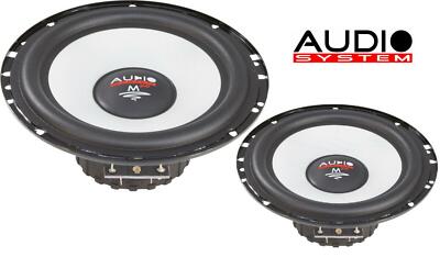 Audio System MS 165 EVO Tieftöner 16,5 cm (6.5'') Kickbass Lautsprecher- 1 Paar