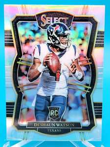 Deshaun Watson 2017 Select Silver Prizm Premier Level #164 Rookie Card RC
