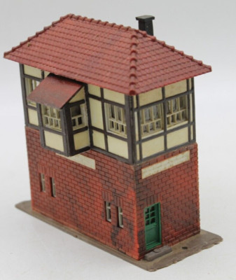 Fachwerk Haus ''1118'' Fachwerkhaus Bahnwärter  Stellwerk Made in Western Germany