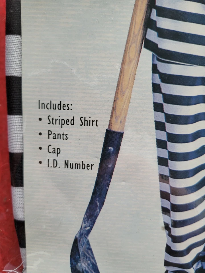 Disfraz de Halloween Jailbird para niño talla 8-10 Foto 3 de 4