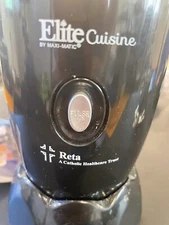 Elite Cuisine EP -1800 17 Piece Personal Blender With Manual. Maxi-Matic HTF