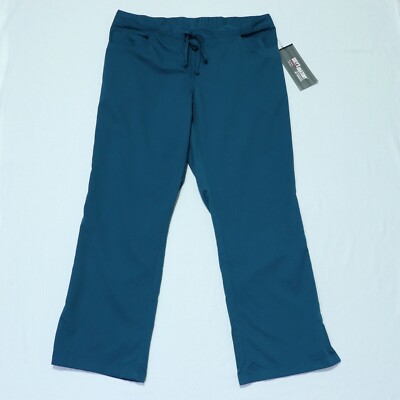 Grey's Anatomy Barco Women's Riley Scrub Pants Bottoms XL Bahama Drawstring NEW
