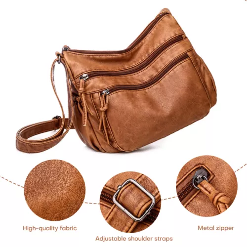 Waterproof Messenger Cross Body Ladies Handbag Shoulder Bag Womens Large Purse - Picture 9 of 44