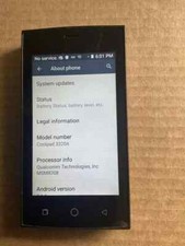 Coolpad Rogue 4G 3320A - Silver and Black ( T...