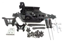 v6 Arrma Kraton 6s BLX Chassis Set Shock Tower Braces Side Mud Guard Screws EXB