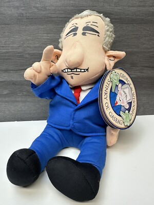 George W W Whoosh stinkender alter Gassack Neuheit amerikanisch sprechendes Plüschtier 9 Zoll