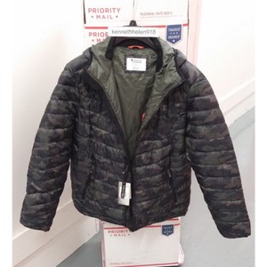 champion packable insulated hooded jacket