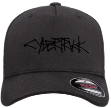 Cybertruck Tesla Elon Musk Logo Hat Flexfit Baseball Cap Printed Cyber Truck
