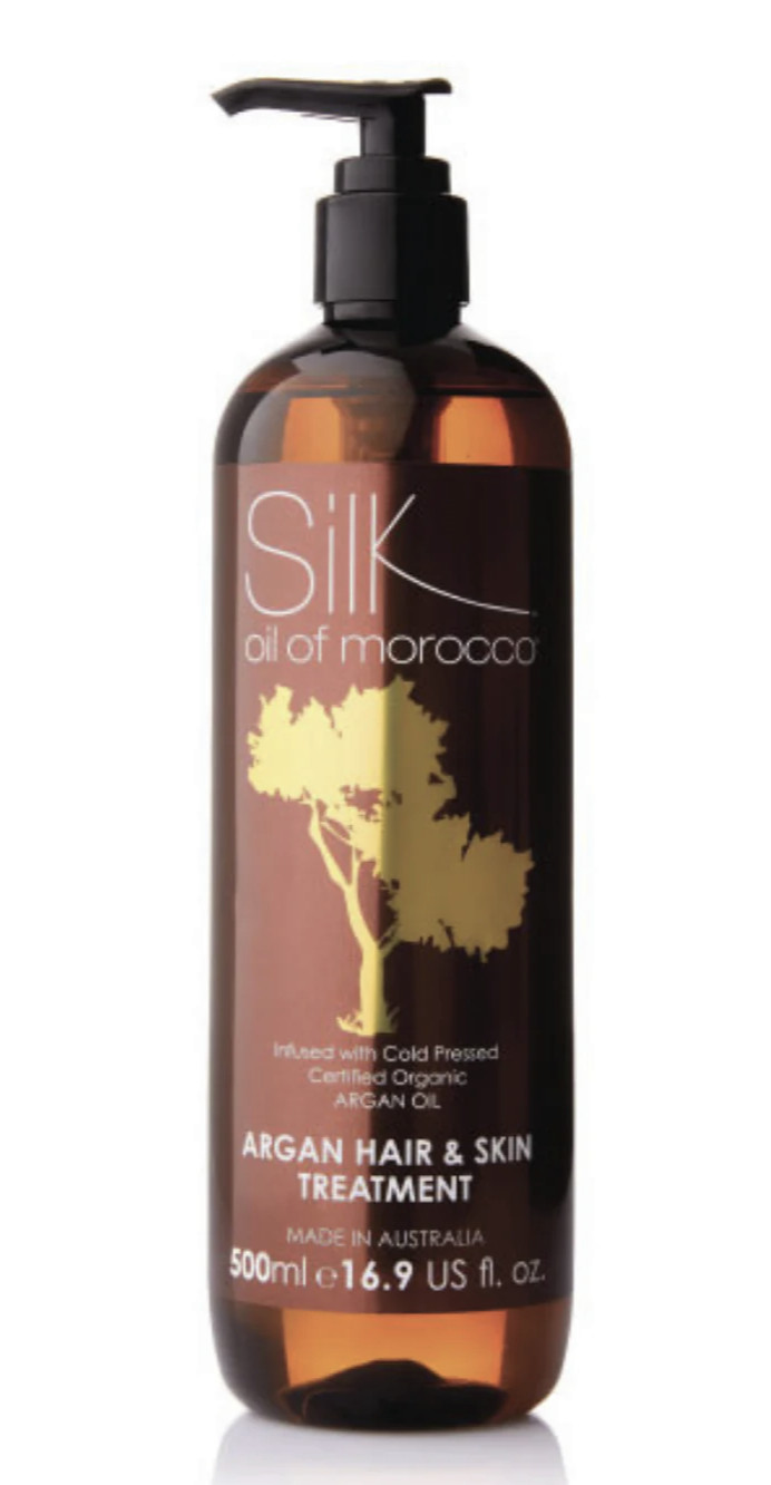 Silk Oil of Morocco Argan Hair and Skin Treatment 500ml Skin and hair serum