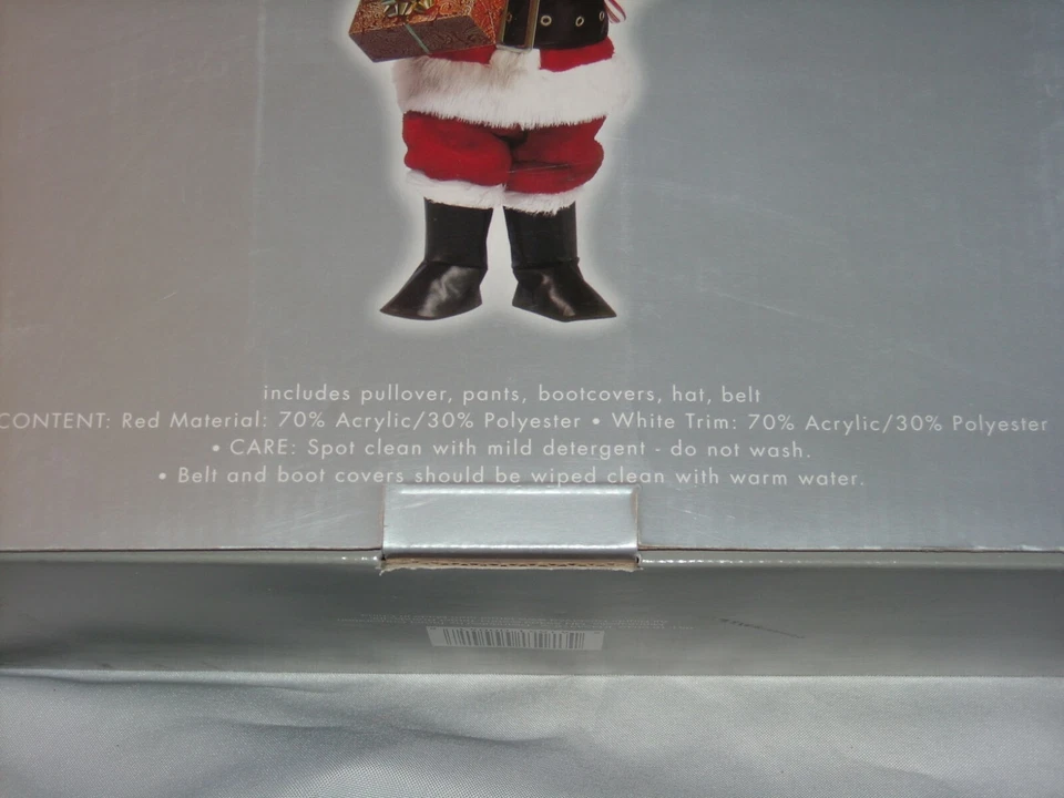 Santa's Little Helper Costume Unisex Kid Cosplay Suit Christmas Santa Outfit NIB - Image 3 of 4